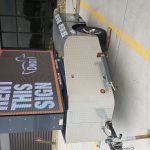 DKOI X in parking lot lowered